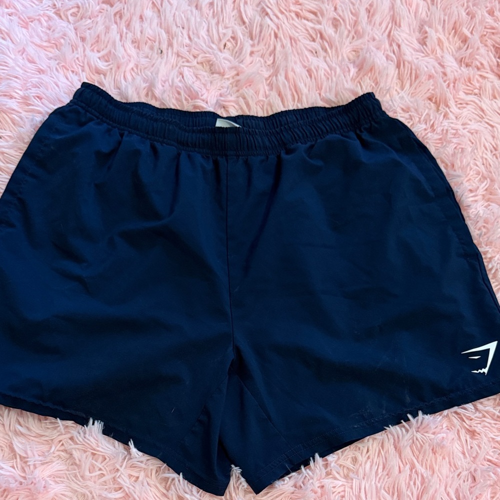 Gymshark Dark Blue Women's Athletic Shorts